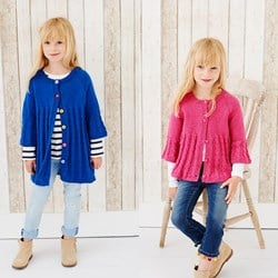 Knitting Pattern Stylecraft Life DK No. 9437 Girls’ Cardigans