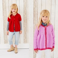 Knitting Pattern Stylecraft Life DK No. 9439 Girls’ Cardigans
