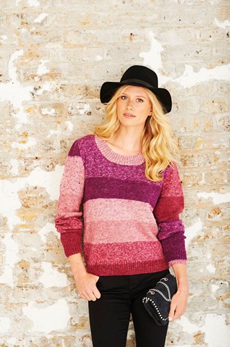 Knitting Pattern Stylecraft Batik Swirl DK No. 9482 Sweaters and Mittens-2
