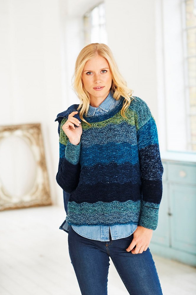 Batik sweater deals