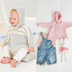 Knitting Pattern Stylecraft Bambino DK No. 9502 Baby Jackets