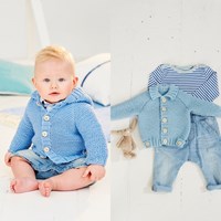 Knitting Pattern Stylecraft Bambino DK No. 9505 Boys Jackets