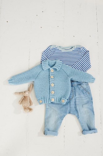 Knitting Pattern Stylecraft Bambino DK No. 9505 Boys Jackets-3