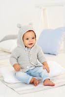 Knitting Pattern Stylecraft Bambino DK No. 9529 Baby Hoodies-3