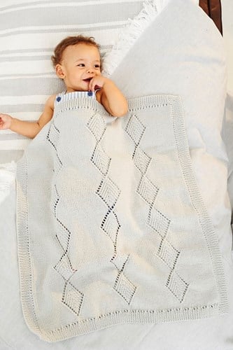 Knitting Pattern Stylecraft Bambino DK No. 9531 Baby Blankets-2