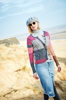 Knitting Pattern Stylecraft Batik Swirl DK No. 9536 Cardigan, Sweater and Cowl-2