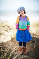 Knitting Pattern Stylecraft Batik Swirl DK No. 9538 Kids’ Sweater, Cardigan and Scarf-2