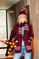 Knitting Pattern Stylecraft Life DK No. 9549 Cardigan, Scarf, and Hat-2