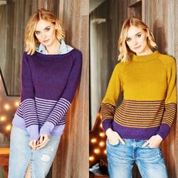 Knitting Pattern Stylecraft Life DK No. 9550 Sweaters