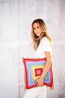 Crochet Pattern Stylecraft Life DK No. 9559 Blanket and Cushion-3