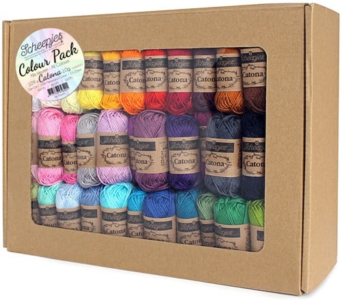 Scheepjes Catona colour pack 109x10g