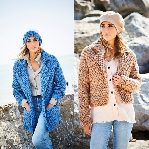 Knitting Pattern Stylecraft Special XL Super Chunky No. 9591 Jackets