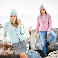 Knitting Pattern Stylecraft Special XL Super Chunky No. 9593 Cardigans