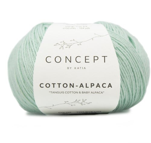 Katia Cotton Alpaca 95 Pastel green