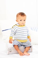 Knitting Pattern Stylecraft Bambino DK No. 9603 Boys Sweaters-2