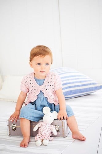 Knitting Pattern Stylecraft Bambino DK No. 9604 Girls Boleros-2
