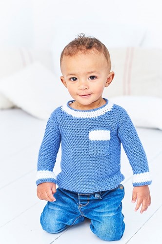 Crochet Pattern Stylecraft Bambino DK No. 9609 Sweater and Tunic-2