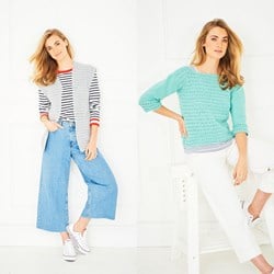 Crochet Pattern Stylecraft Special DK No. 9645 Sweater and Waistcoat