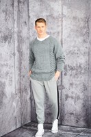 Knitting Pattern Stylecraft Special Aran With Wool No. 9658 Men’s Sweaters-3