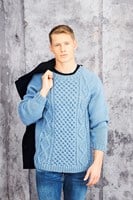 Knitting Pattern Stylecraft Special Aran With Wool No. 9659 Men’s Sweaters-2