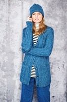 Knitting Pattern Stylecraft Special Aran With Wool No. 9660 Cardigan, Cowl, and Hat-2
