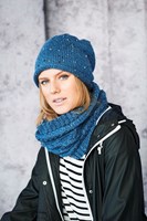 Knitting Pattern Stylecraft Special Aran With Wool No. 9660 Cardigan, Cowl, and Hat-3
