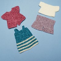 Crochet Pattern Stylecraft Special, Batik & Bellissima DK No. 9667 Jessie the Doll-2