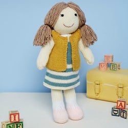 Knitting Pattern Stylecraft Special, Batik & Bellissima DK No. 9668 Jessie the Doll