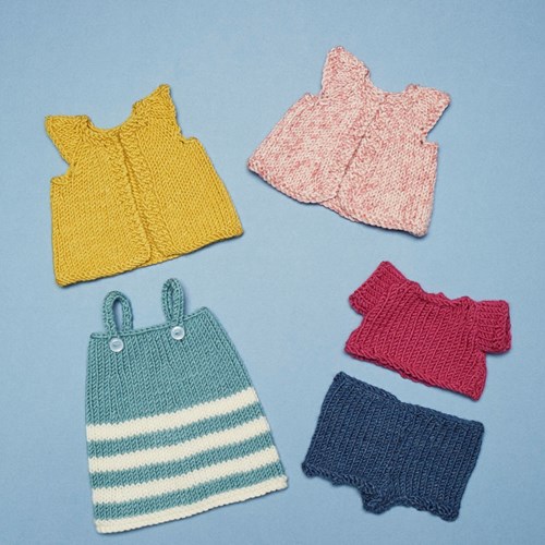 Knitting Pattern Stylecraft Special, Batik & Bellissima DK No. 9668 Jessie the Doll-2