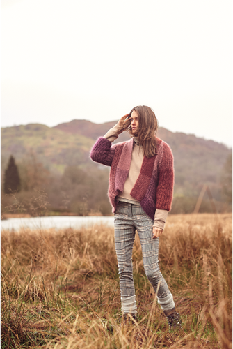 Knitting Pattern Essentials Super Kid Mohair Loves Silk Colourlove Cardigan-3