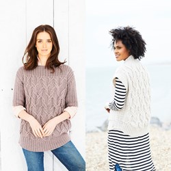 Knitting Pattern Stylecraft Bellissima Chunky No. 9695 Jacket and Sweater