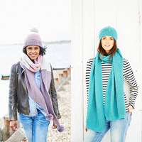 Knitting Pattern Stylecraft Bellissima DK No. 9702 Scarves and Hats