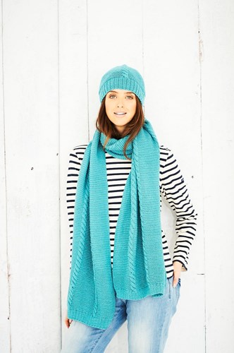 Knitting Pattern Stylecraft Bellissima DK No. 9702 Scarves and Hats-3