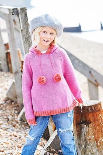Knitting Pattern Stylecraft Bellissima DK No. 9703 Girls’ Sweaters-2