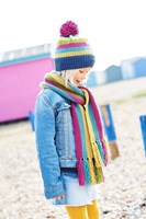 Knitting Pattern Stylecraft Bellissima DK No. 9705 Girls’ Sweater, Scarf, and Hat-3