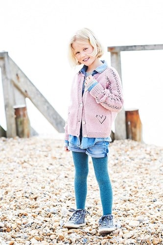 Knitting Pattern Stylecraft Bellissima DK No. 9707 Girls’ Cardigans-3