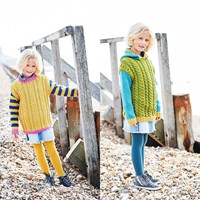 Knitting Pattern Stylecraft Bellissima DK No. 9708 Girls’ Sweaters