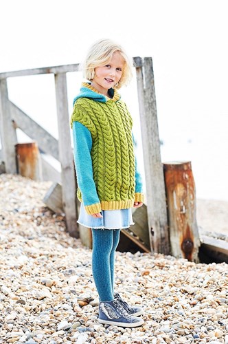 Knitting Pattern Stylecraft Bellissima DK No. 9708 Girls’ Sweaters-3