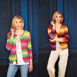 Knitting Pattern Stylecraft Cabaret DK No. 9709 Cardigans