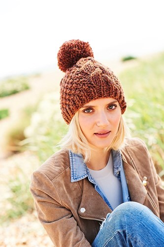 Knitting Pattern Stylecraft Life Super Chunky No. 9733 Hats-2