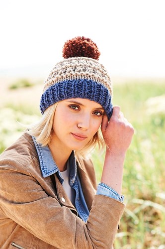 Knitting Pattern Stylecraft Life Super Chunky No. 9733 Hats-3