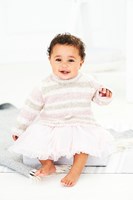 Knitting Pattern Stylecraft Bambino Prints DK No. 9747 Baby Sweater and Cardigan-2