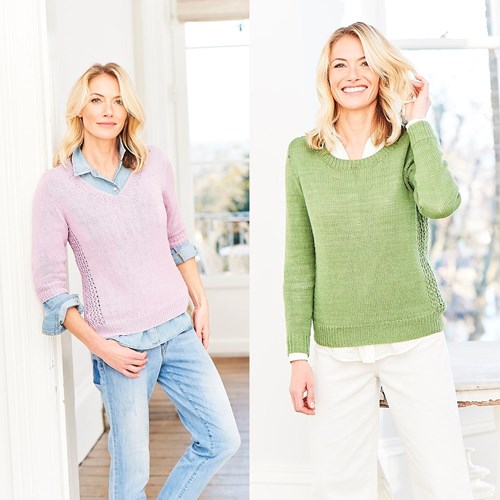 Knitting Pattern Stylecraft Naturals - Bamboo + Cotton DK No. 9750 Sweaters
