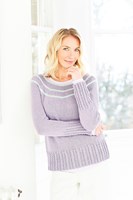 Knitting Pattern Stylecraft Naturals - Bamboo + Cotton DK No. 9755 Sweater & Cardigan-3