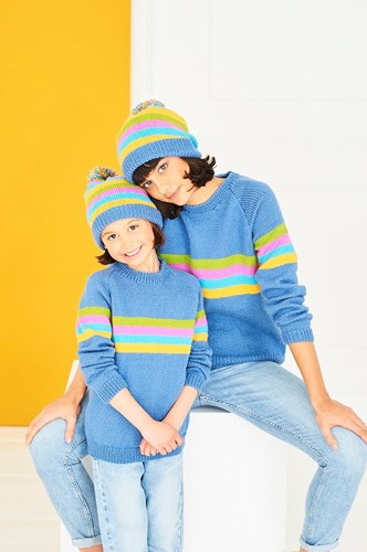 Knitting Pattern Stylecraft Special DK No. 9762 Sweaters and Hats-2