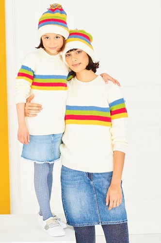 Knitting Pattern Stylecraft Special DK No. 9762 Sweaters and Hats-3