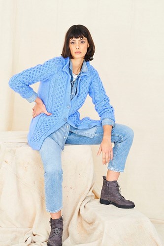 Knitting Pattern Stylecraft Special Aran No. 9769 Cable Cardigans-2
