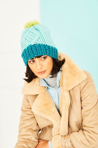 Knitting Pattern Stylecraft Special XL Super Chunky No. 9790 Hats-2