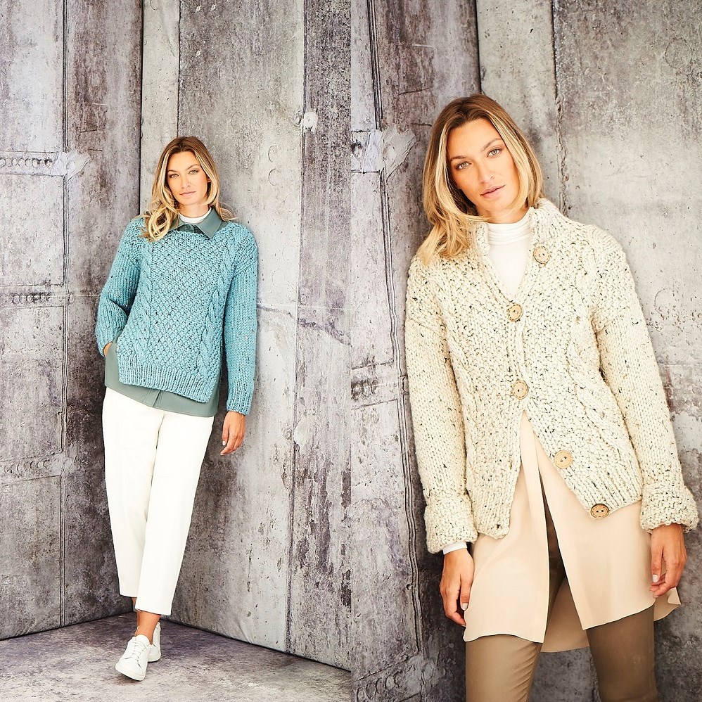 Knitting Pattern Stylecraft Special XL Tweed Super Chunky No. 9806