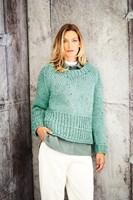 Knitting Pattern Stylecraft Special XL Tweed Super Chunky No. 9808 Ladies Jacket and Sweater-3